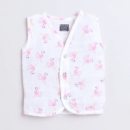 Polka TotsS/L Vest (Jabla) - PTSV-10068 - MULTICOLOR - NB
