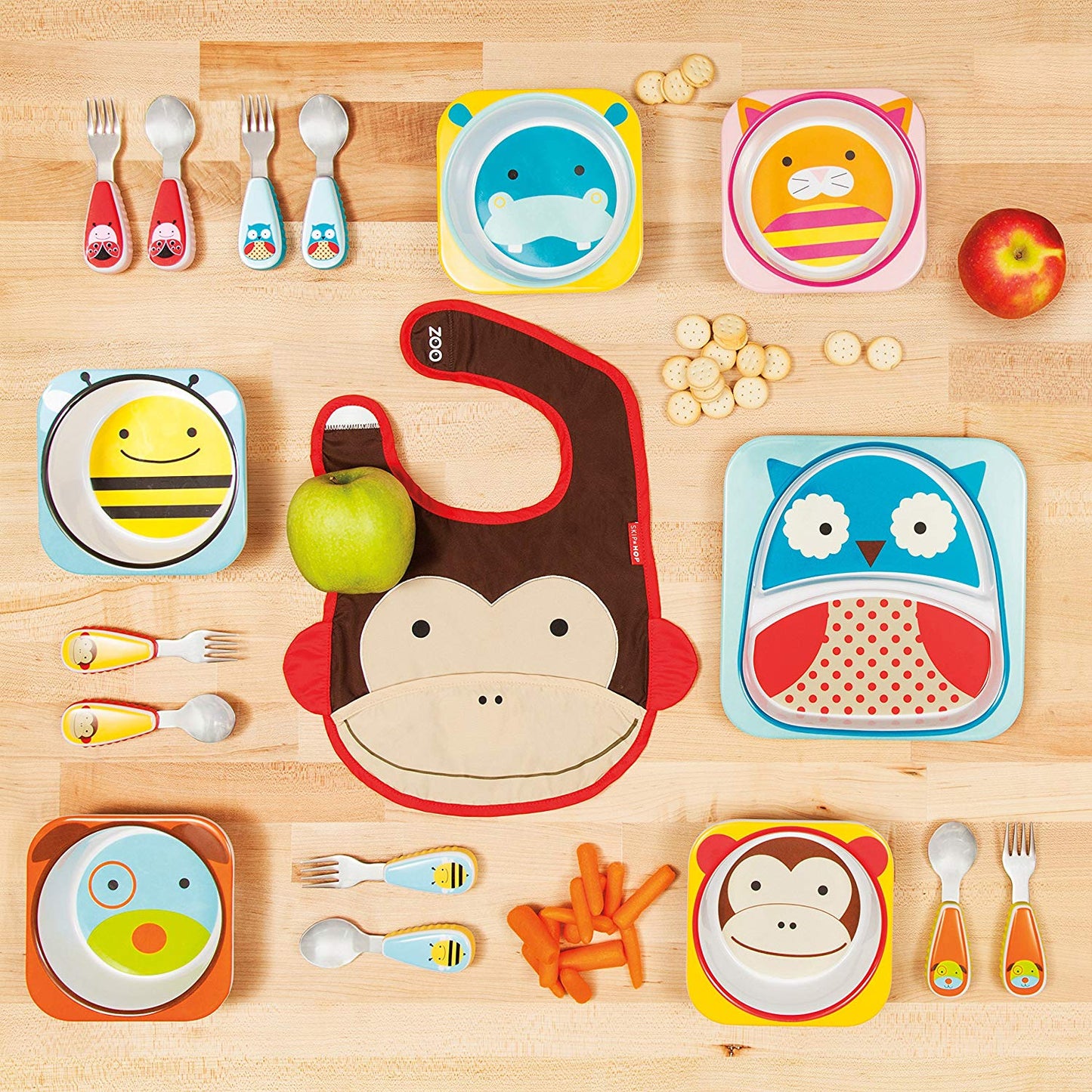 Skip Hop " Zoo Utensils Fork & Spoon Bee"