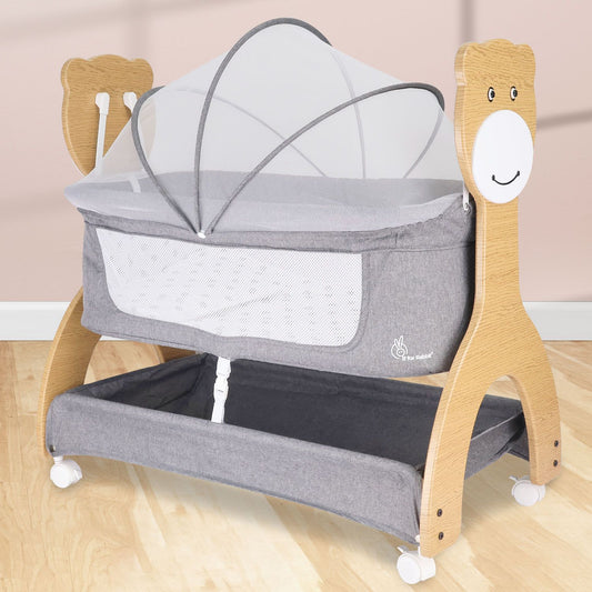 R for Rabbit Lullabies Woodsy Manual Crradle