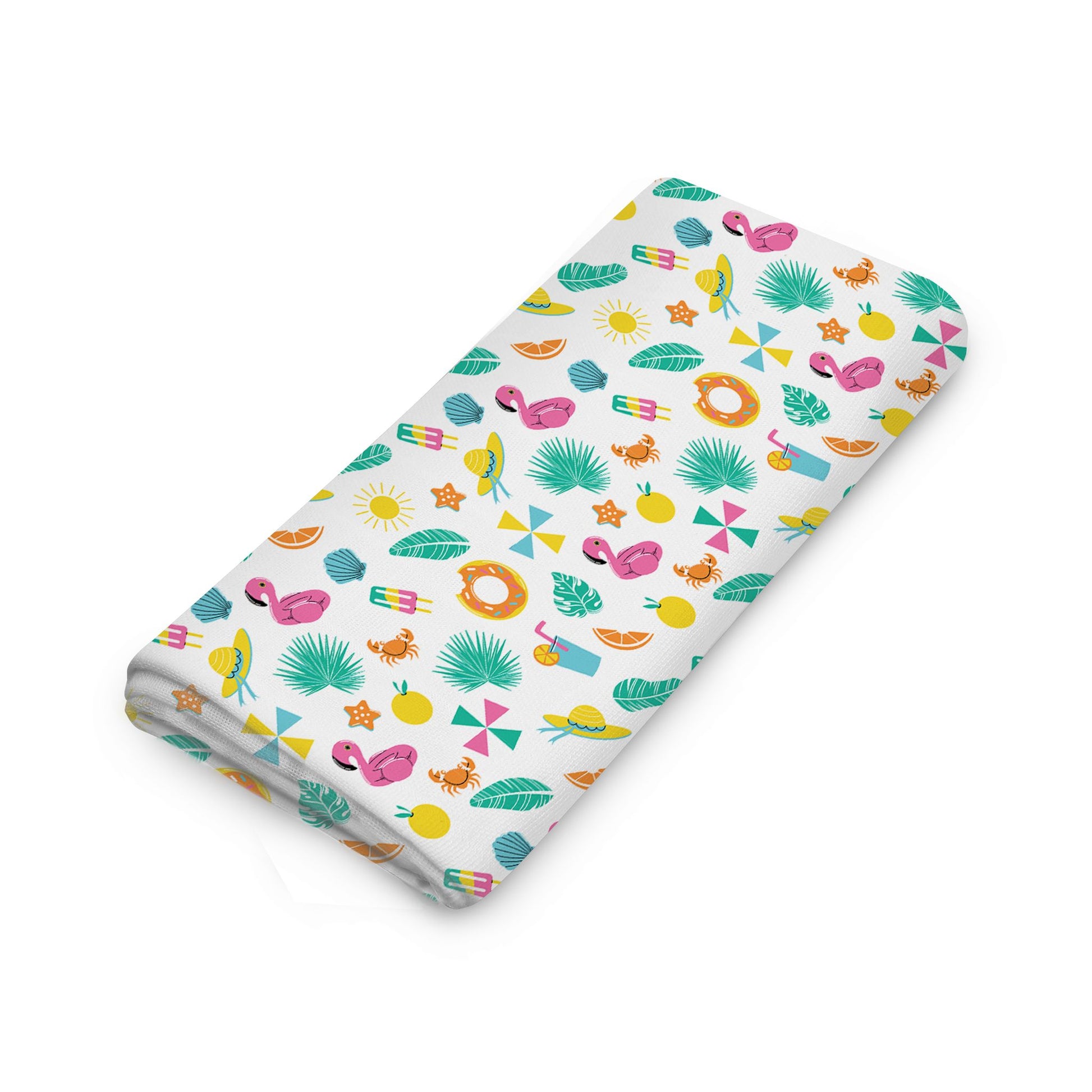 Muslin Swaddle [MS-003] [Smiley Buttons]