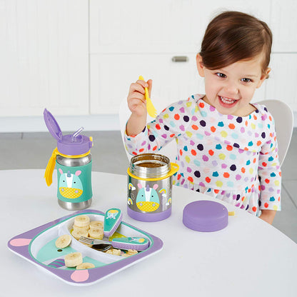 Skip Hop Zoo Utensils Fork & Spoon, 2 Count (Pack of 1) (252365)