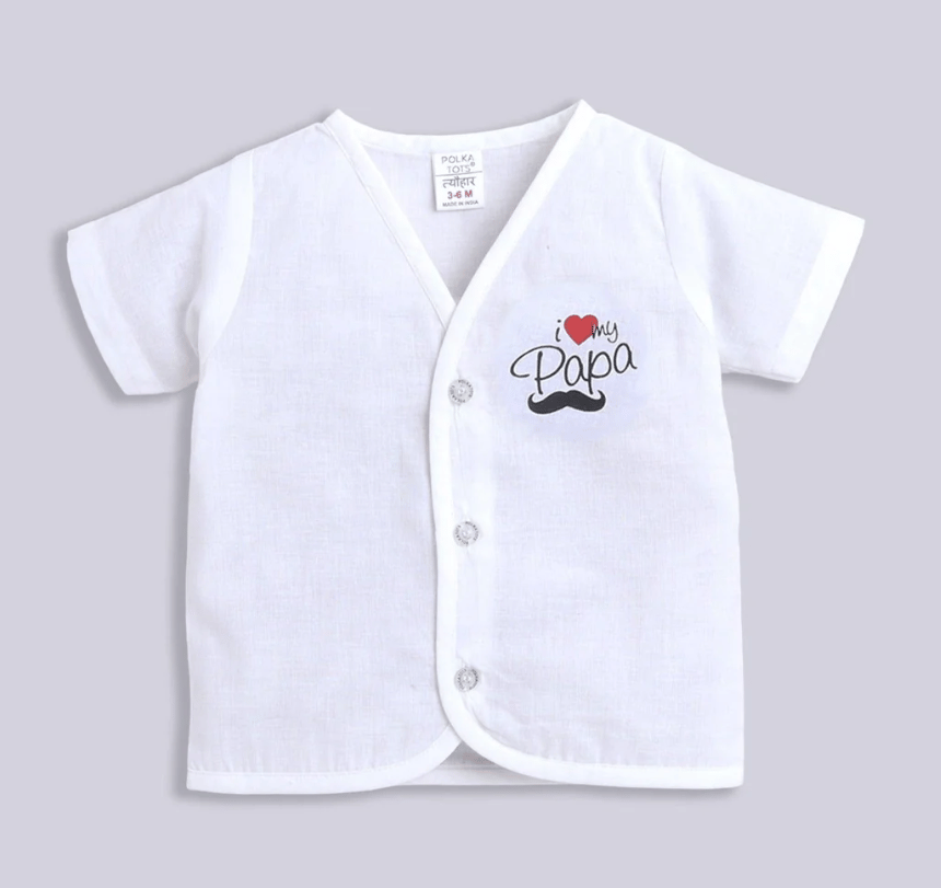 Polka TotsH/S Vest (Jabla) - PTHV-10076 - WHITE - 1-3 M