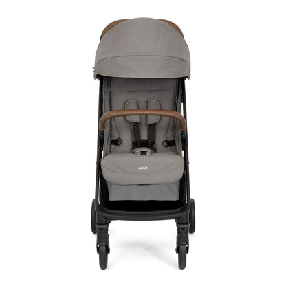 Joie Pact Pro Lightweight Compact Fold Stroller - Pram for Boys and Girls with Custom Recline, Front Swivel Wheels and UPF 50+ Canopy Stroller for Suitable from Birth to 22kg, Age 0 to 4 Years