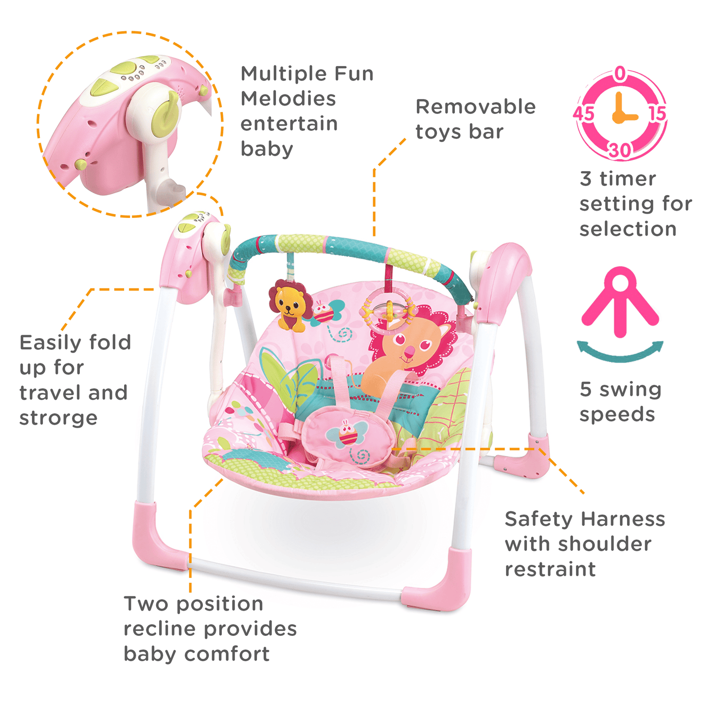 Deluxe Portable Swing