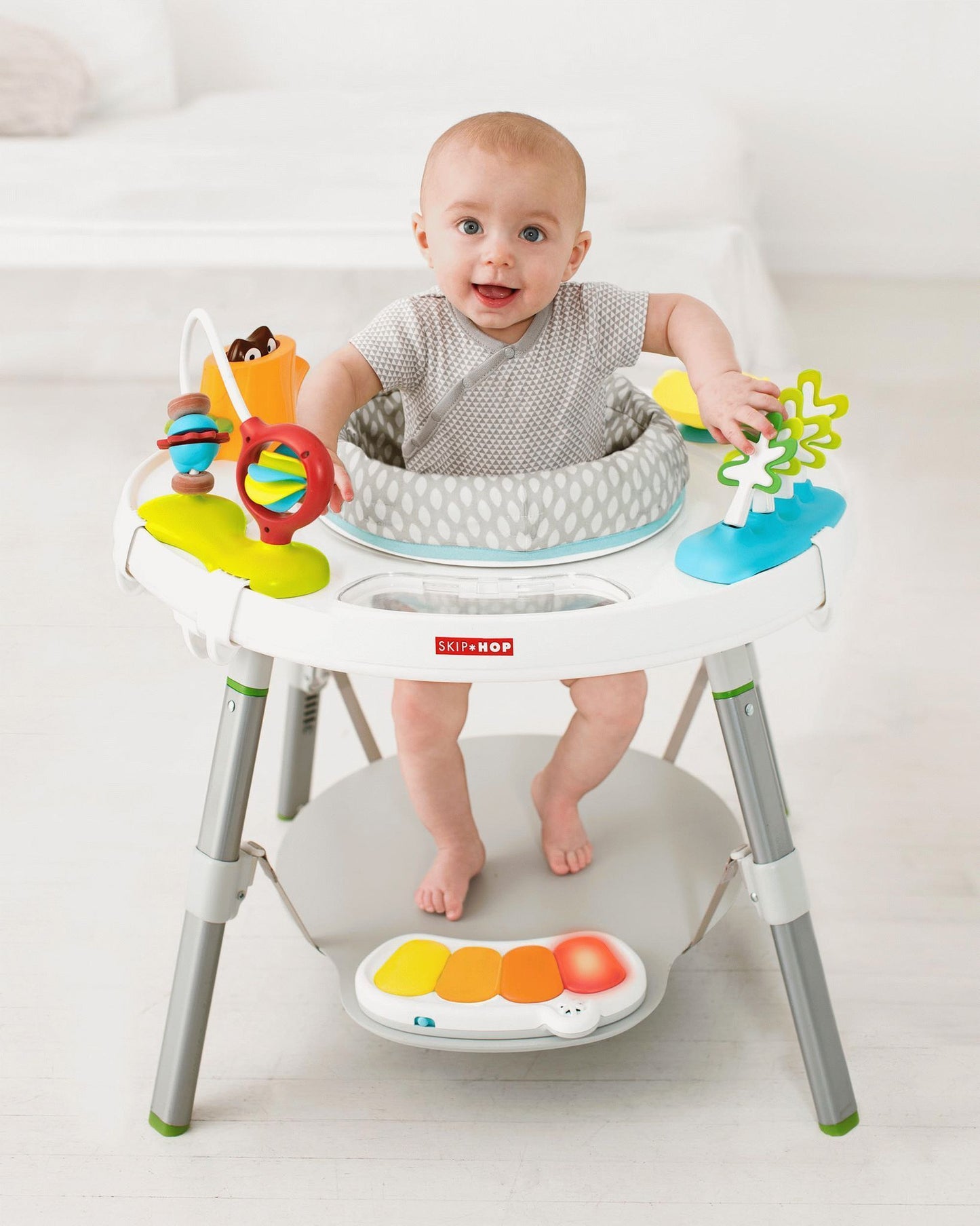 Skip Hop Explore & More Babys View 3 -Stage Activity Centre, Multicolour, 1 Count (Pack of 1) (303325)