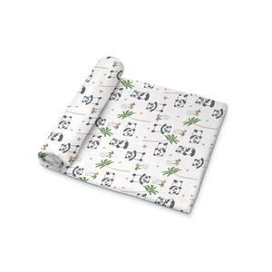 Muslin Swaddle [MS-004] [Smiley Buttons]