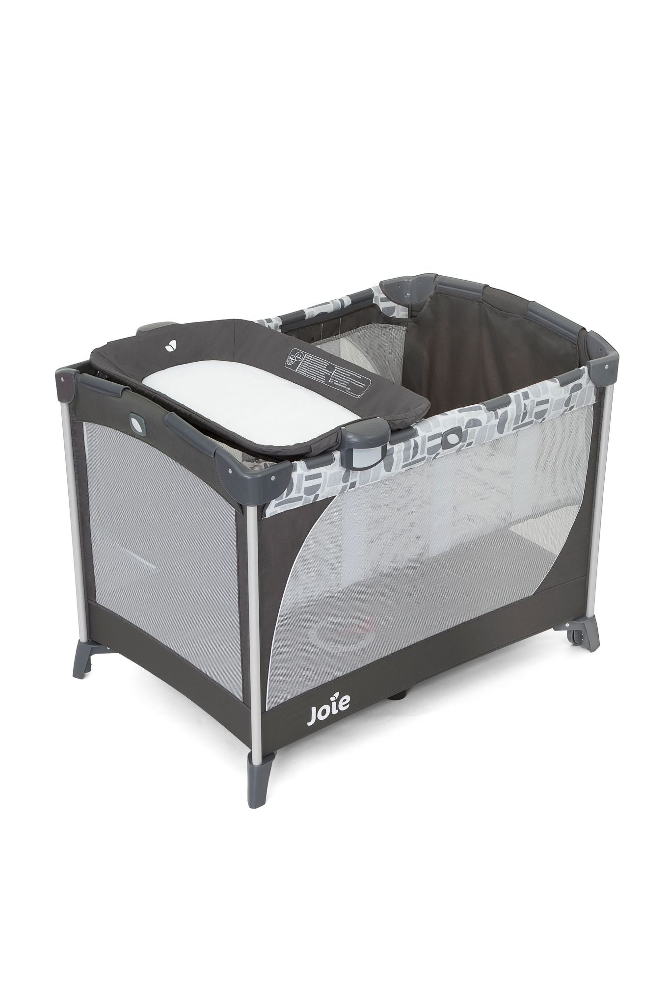 Joie Commuter Change Travel Cot - Compact Fold Playyard Suitable from Birth to 15 kg