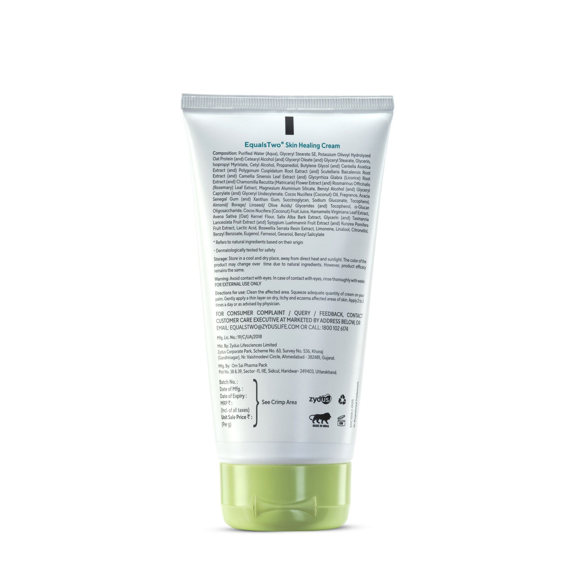 EQUALSTWO SKIN HEALING CREAM 150GM
