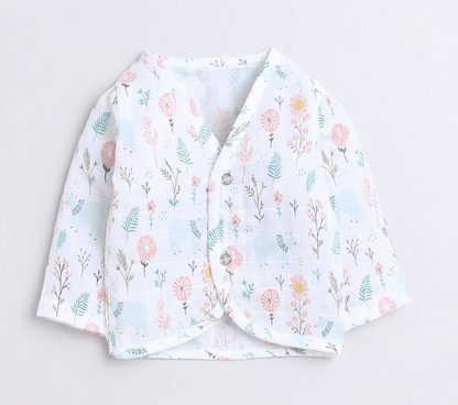 Polka Tots F/S Vest (Jabla) - PTFV-10086 - MULTICOLOR - NB