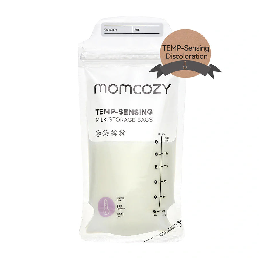 Momcozy Maternity Accessory Breastmilk Bag 50pcs Transparent