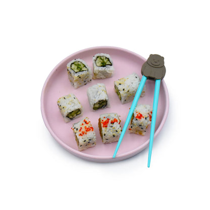 Melii Learning Chopsticks with Case for Kids, Learning Chopstick - Bear