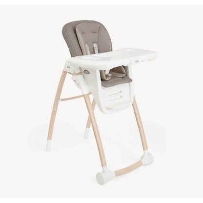 Joie High Chair for Baby, Multiply 6 in 1 Portable Booster Seat with 6 Modes with 3-Position Seat Recline, Adjusts to 5 Heights and 5-Point Safety Harness, 6-72 Months