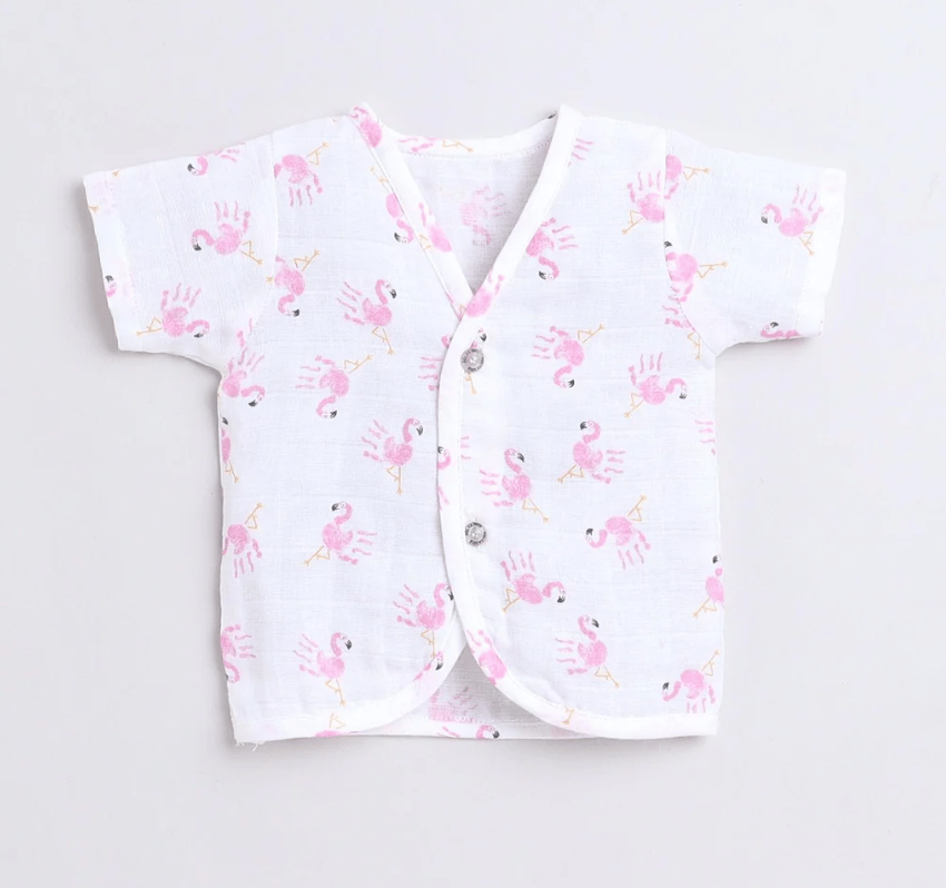 Polka Tots H/S Vest (Jabla) - PTHV-10083 - MULTICOLOR - 1-3 M