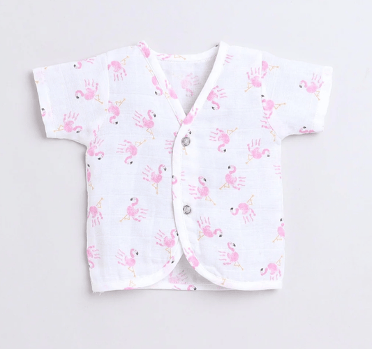Polka Tots H/S Vest (Jabla) - PTHV-10083 - MULTICOLOR - 1-3 M