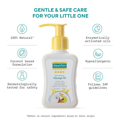 EQUALSTWO BABY MASSAGE OIL 100ML