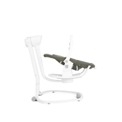 Joie Serina 2in1 Premium Automatic Electric Baby Swing – Rocker with 3 Recline Positions and SoftTouch, 5-Point Harness, 5 Soothing Swing Speeds, Melodies & Vibration, Detachable Seat, Birth to 9 kg