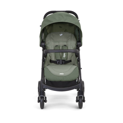 Joie muze lx Travel System, Includes juva Infant Carrier, SoftTouch 5-Point Harness, Lie-Flat Recline, UPF 50+ Canopy, All-Wheel Suspension, One Hand Fold Stroller, Usage from 0+ to 3 Years (15kg).