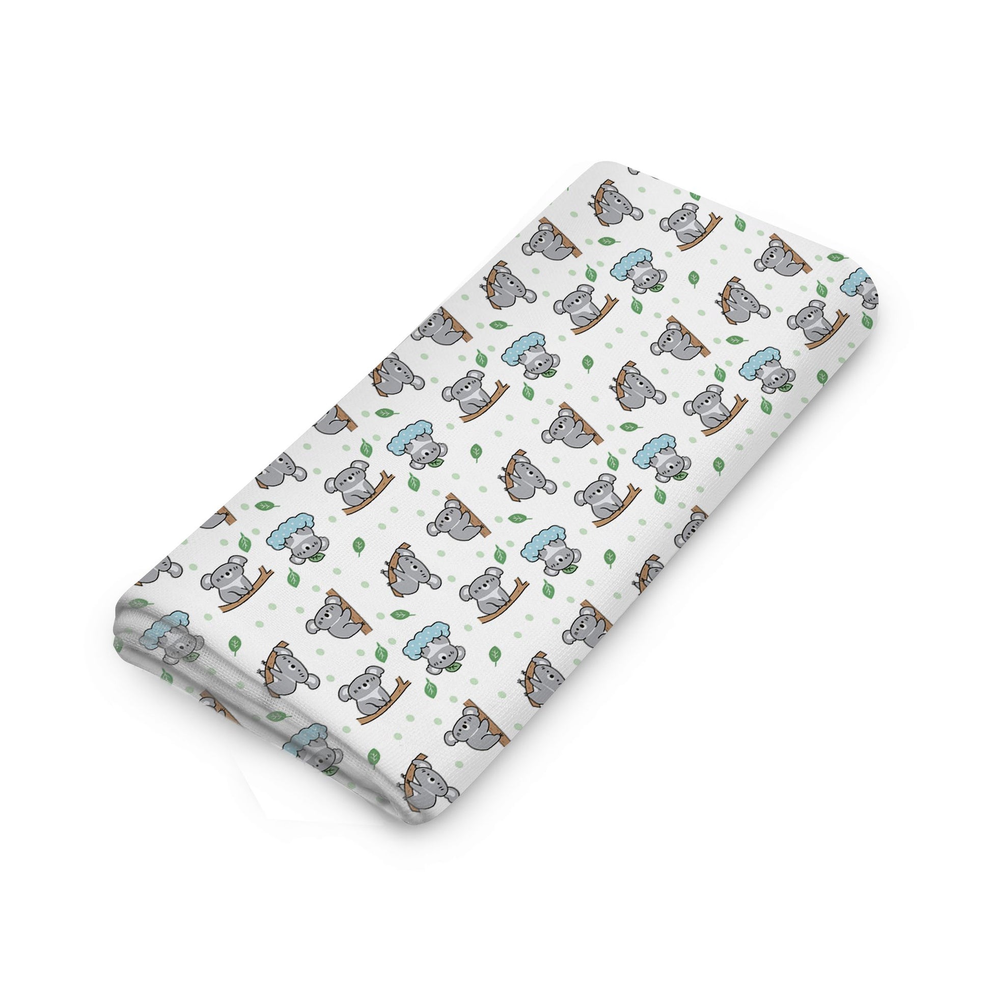 Muslin Swaddle [MS-008] [Smiley Buttons]