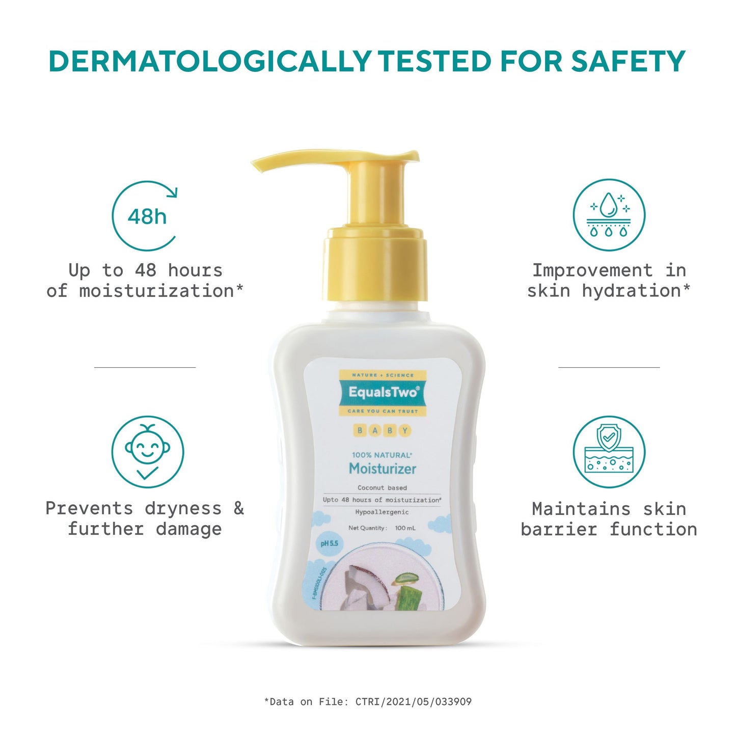 EQUALSTWO BABY MOISTURIZER 100ML