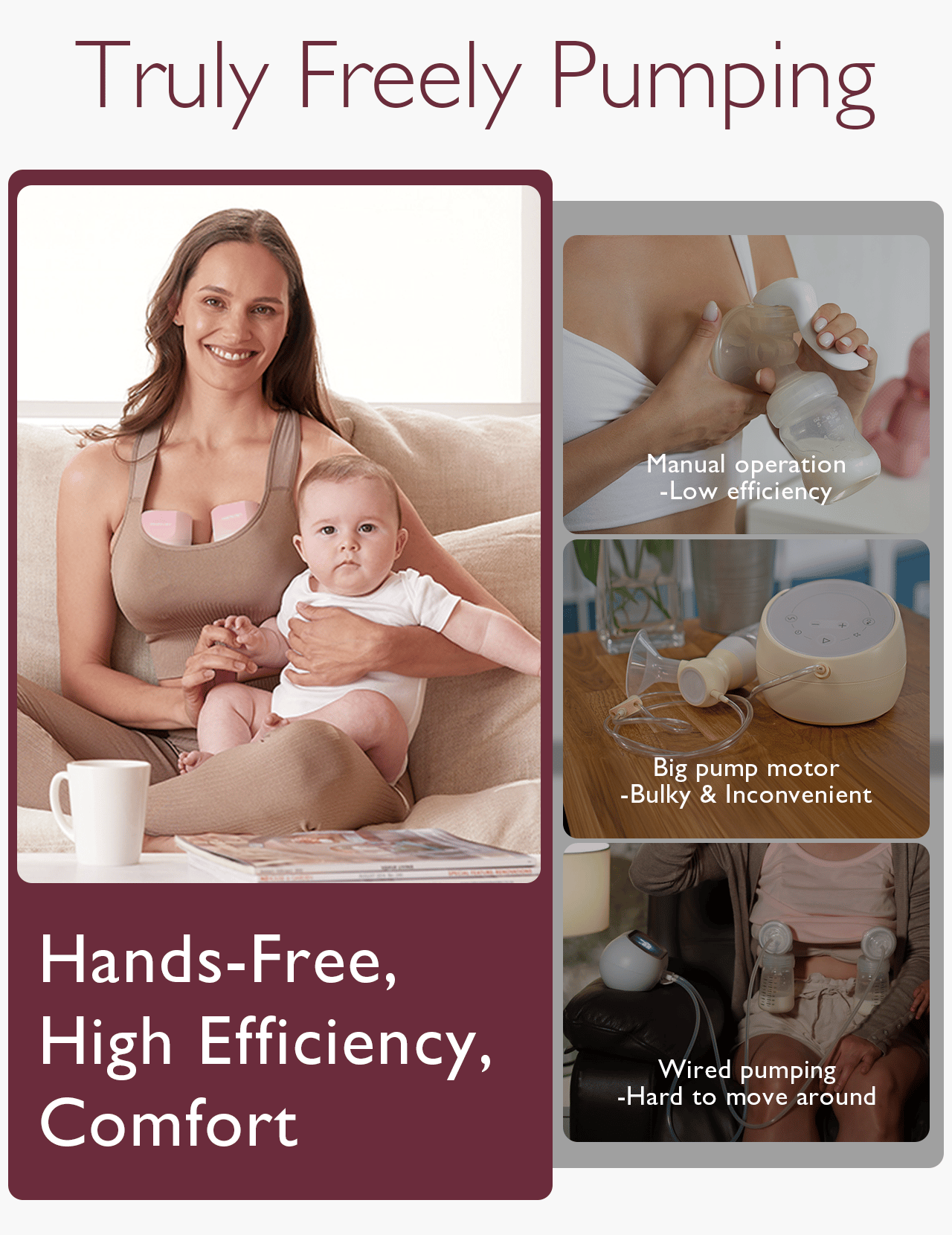 Breast Pump -S12 Pro Single-Pink