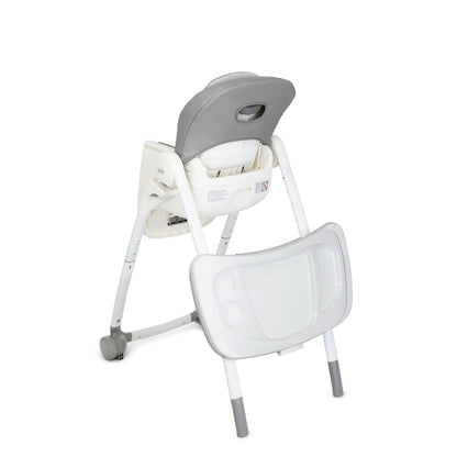 Joie High Chair for Baby, Multiply 6 in 1 Portable Booster Seat with 6 Modes with 3-Position Seat Recline, Adjusts to 5 Heights and 5-Point Safety Harness, 6-72 Months