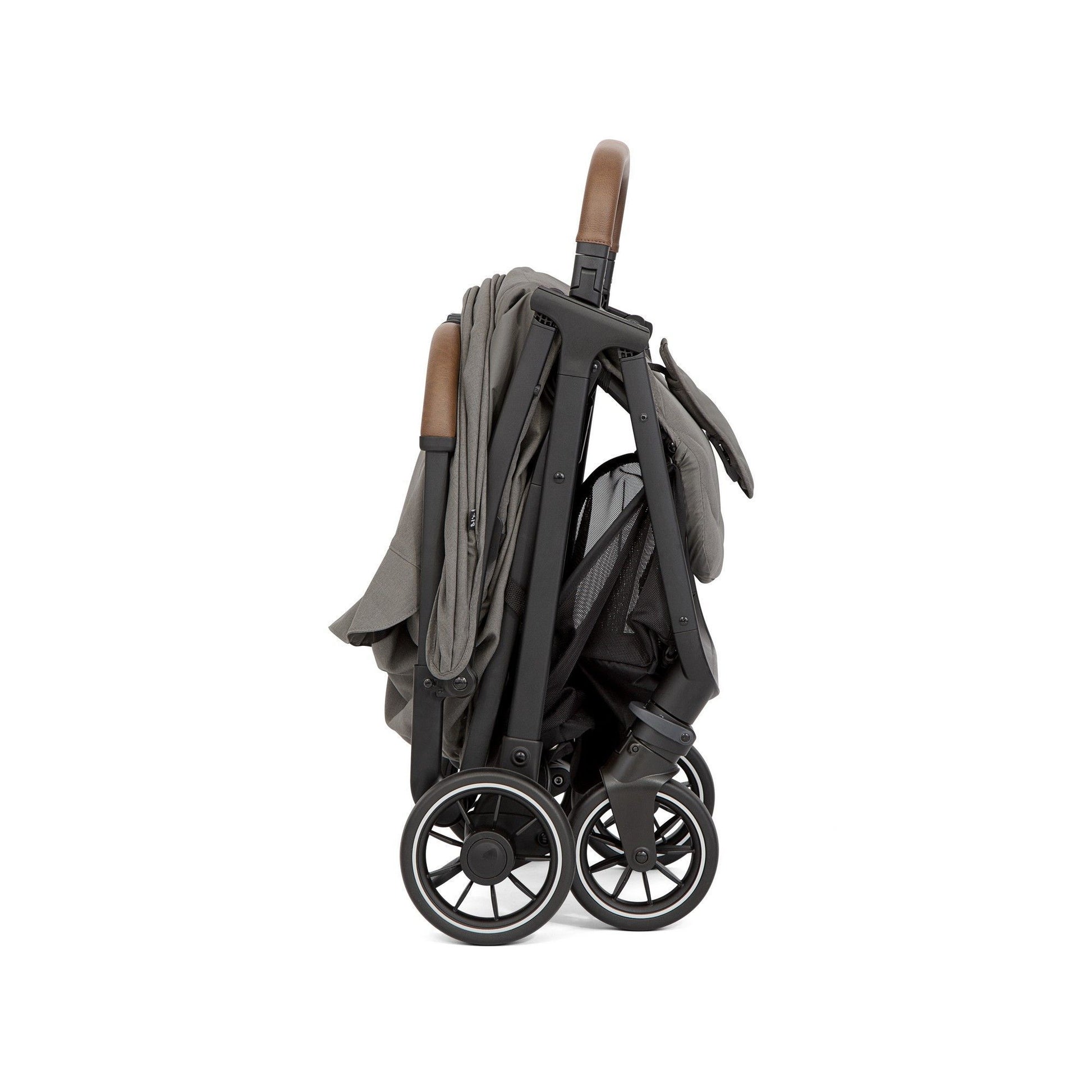 Joie Pact Pro Lightweight Compact Fold Stroller - Pram for Boys and Girls with Custom Recline, Front Swivel Wheels and UPF 50+ Canopy Stroller for Suitable from Birth to 22kg, Age 0 to 4 Years