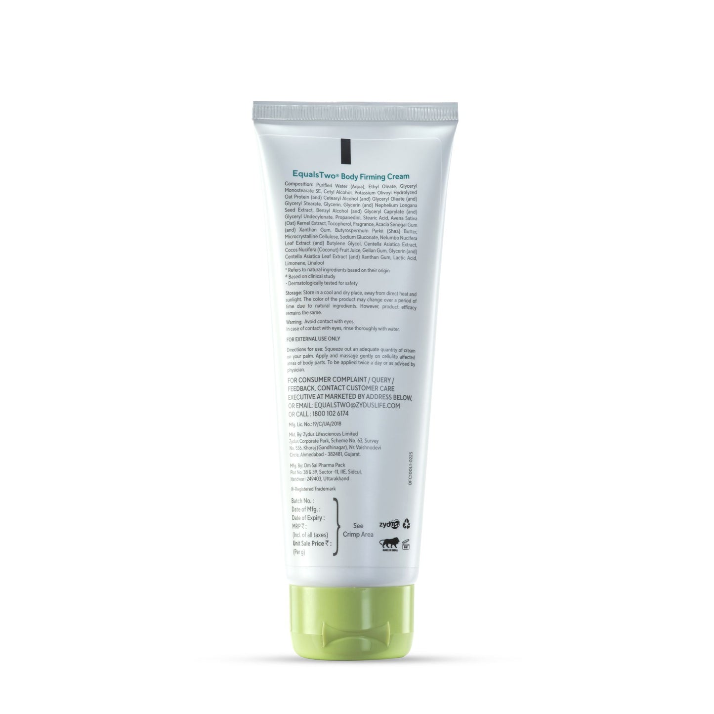 EQUALSTWO BODY FIRMING CREAM 100GM