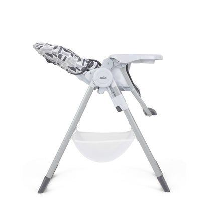 Joie Snacker 2 in 1 Highchair to Table Chair - Compact Fold Baby Feeding Chair with 3 Recline Options, High Chair for Baby 6 Months to 3 Years with 5 Adjustable Heights - Logan