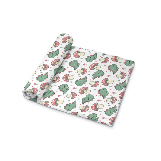 Muslin Swaddle [MS-007] [Smiley Buttons]