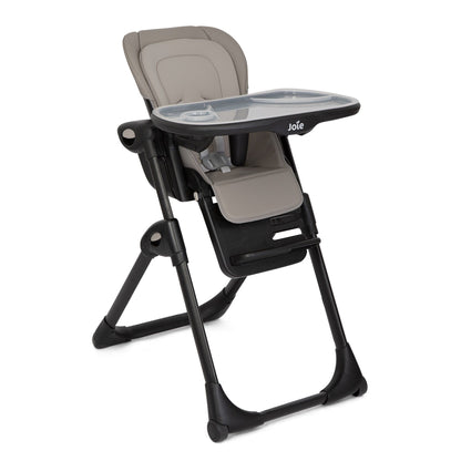 Joie Mimzy Recline Customisable High Chair to Table Chair - Baby Feeding High Chair with 5 Adjustable Recline, 7 Height Positions, 5-Point Harness, 3 Footrest Heights (Birth to 15 Kg)