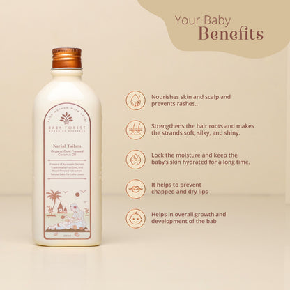 Narial Tailam Organic Col-Pressed Coconut Oil
