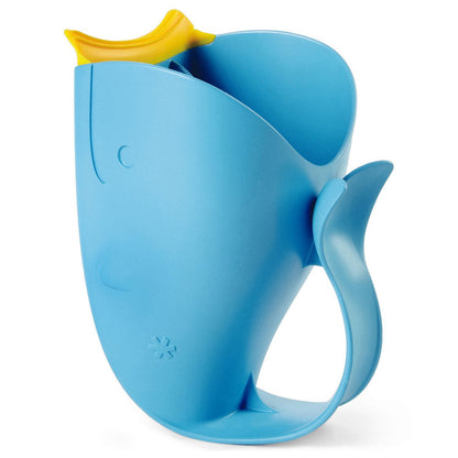 Skip Hop Moby Bath Rinse Cup: Tear-Free Waterfall Rinser, Blue(Pack of 1)