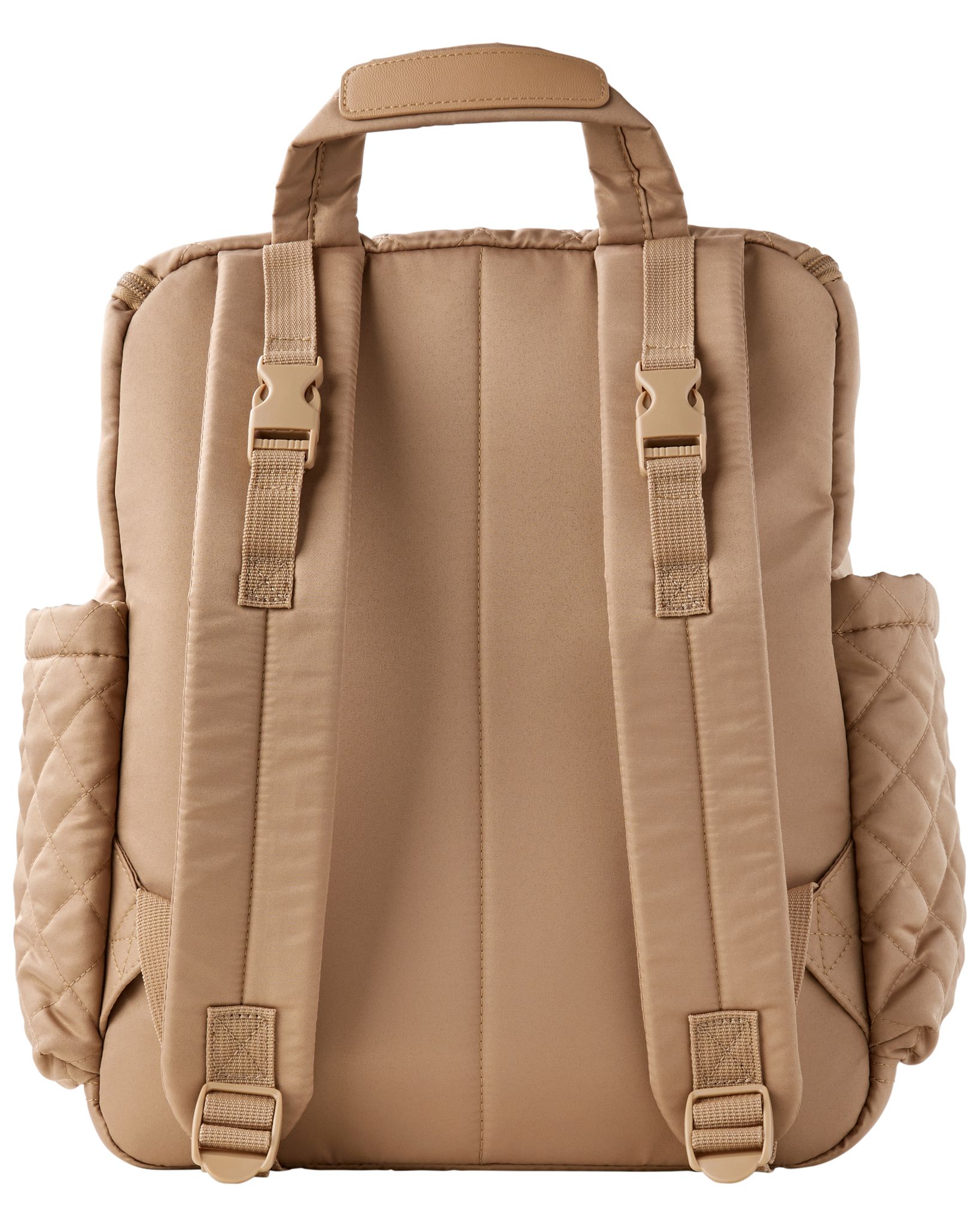 Skip Hop Forma Diaper Backpack - Maternity Bag for Newborn Baby, Multiple Pocket with Insulated Bottle Pockets & Multi Compartments Diaper Bag for Mothers for Travel - Camel