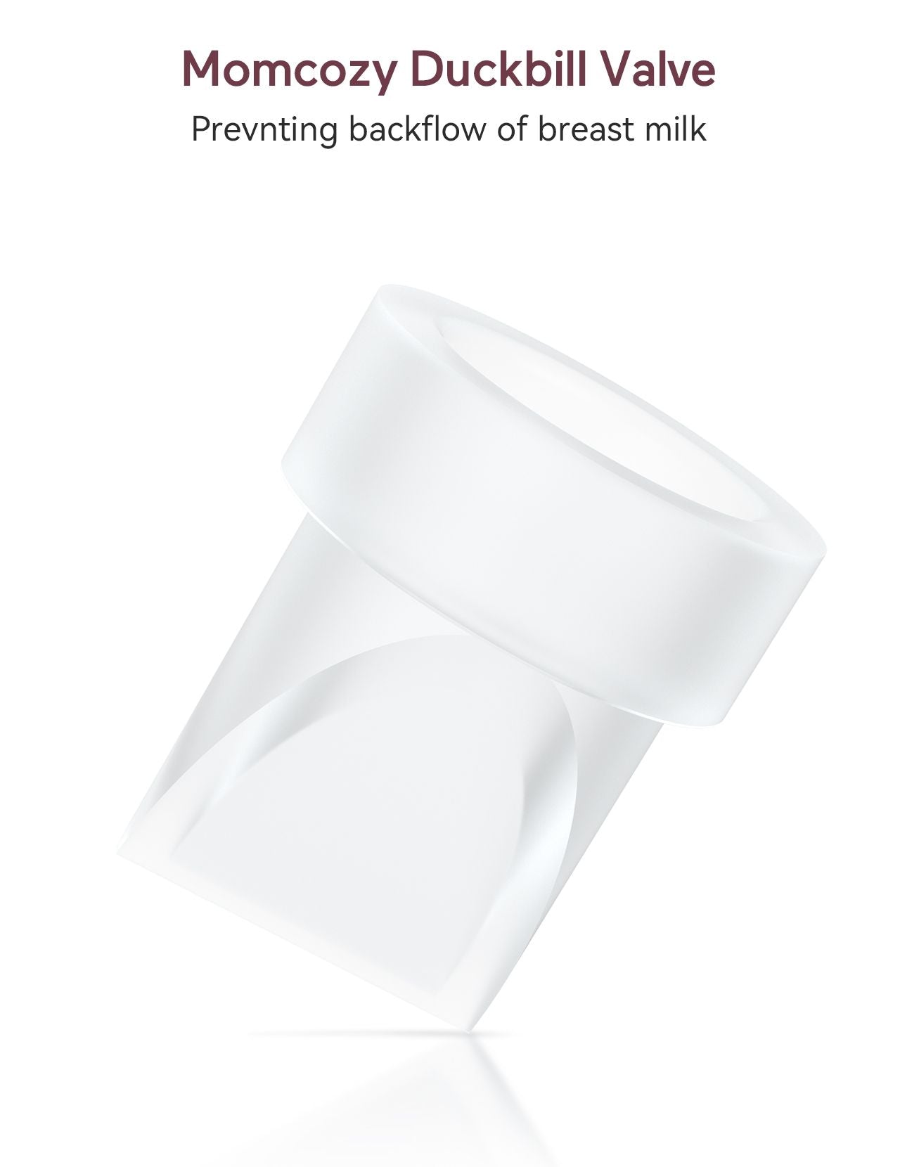 Momcozy Breastfeeding Access Duckbill Valve  for M5*4 Transparent