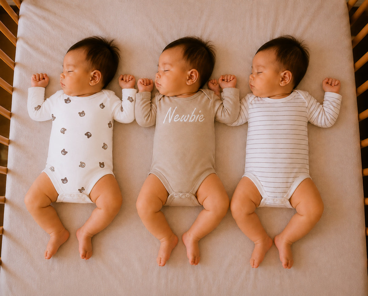 PREKIES Onesie - Set Of 3 - Newbie Print