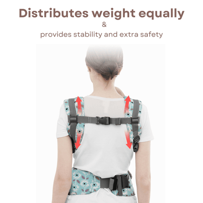 Polka Tots Unisex Green Baby Carrier