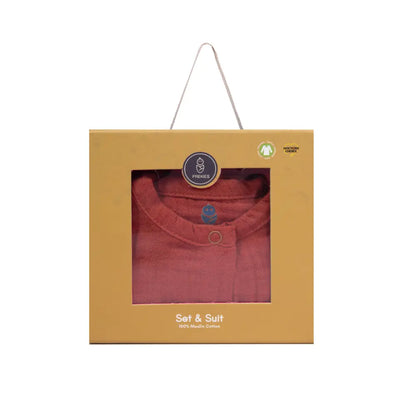Prekies Muslin Set & Suit Cinnamon Baby Color