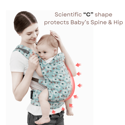 Polka Tots Unisex Green Baby Carrier