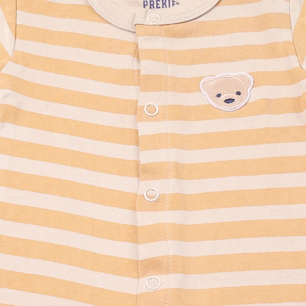 PREKIES Romper - Bear Face Print