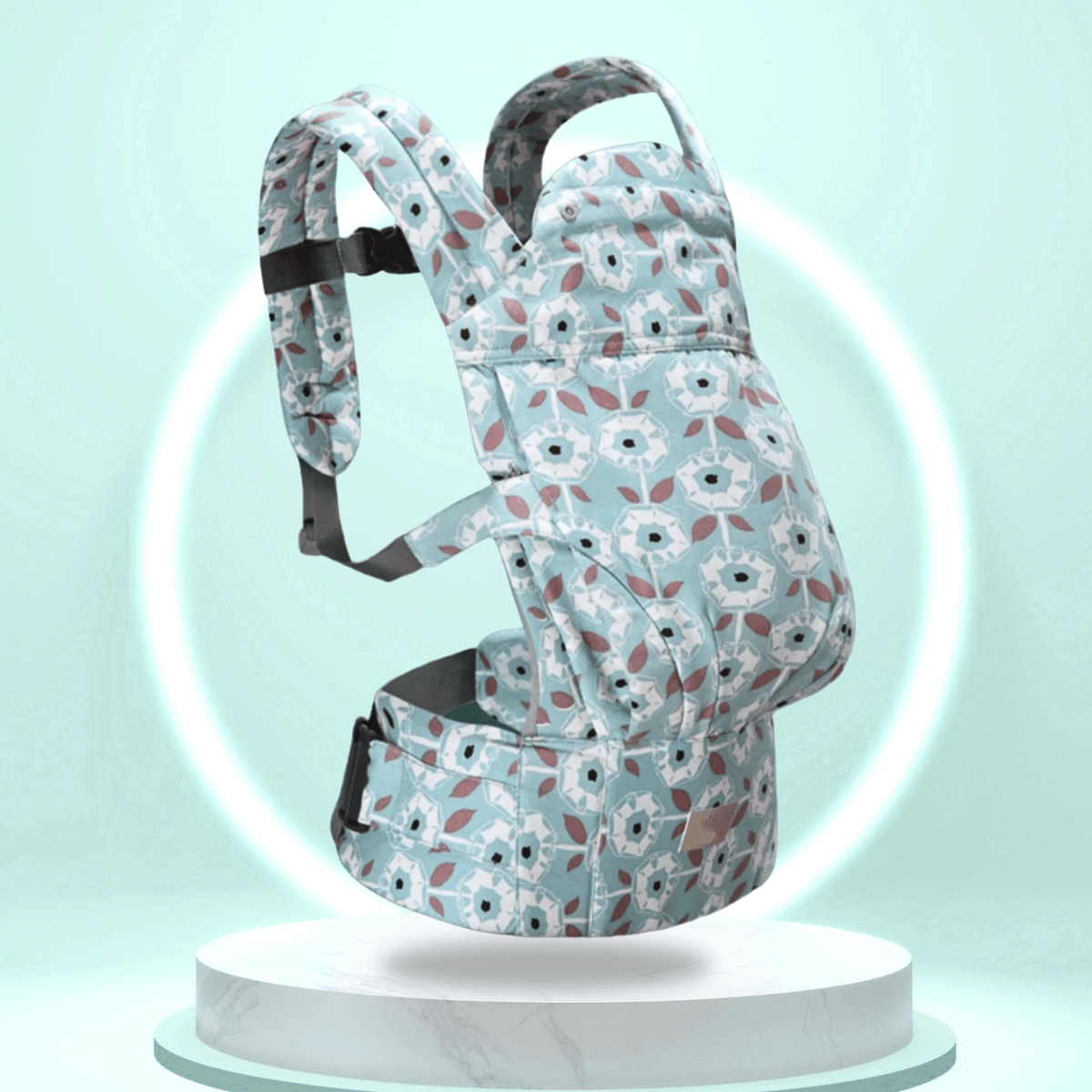 Polka Tots Unisex Green Baby Carrier