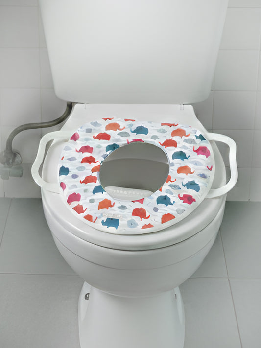 Polka Tots Hop Pop Potty Seat For Your Baby Kid - White