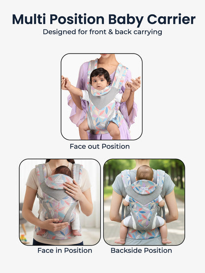 Polka Tots Unisex Beige Baby Carrier