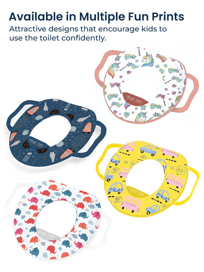 Polka Tots Hop Pop Potty Seat For Your Baby Kid For Your Baby Kid - Pink