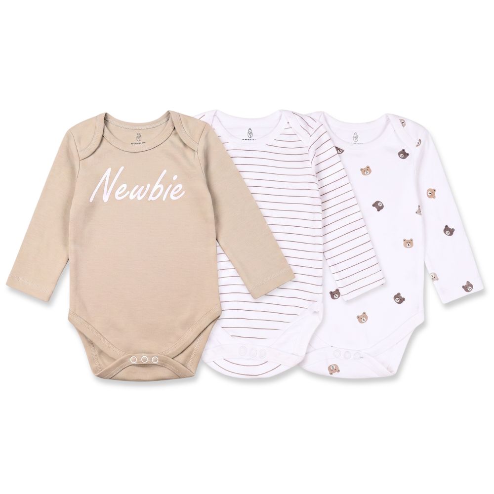 PREKIES Onesie - Set Of 3 - Newbie Print