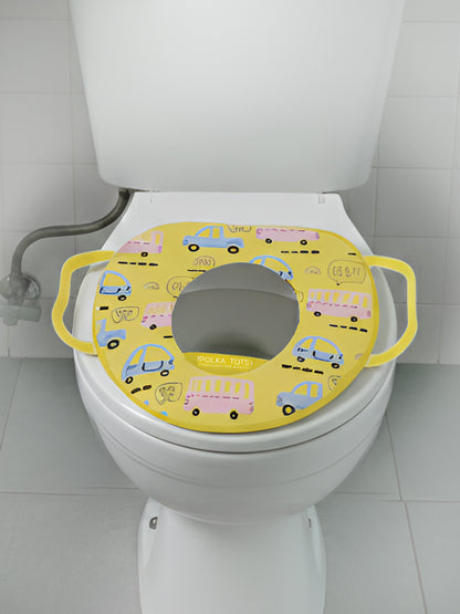 Polka Tots Hop Pop Potty Seat For Your Baby Kid For Your Baby Kid - Yellow