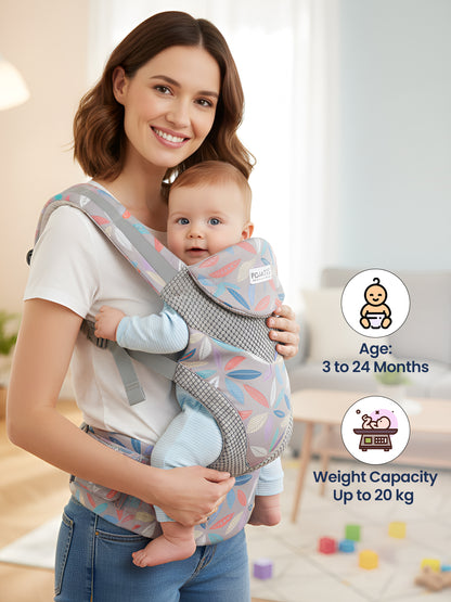 Polka Tots Unisex Beige Baby Carrier