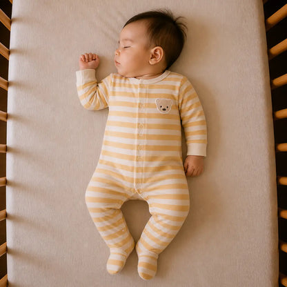 PREKIES Romper - Bear Face Print