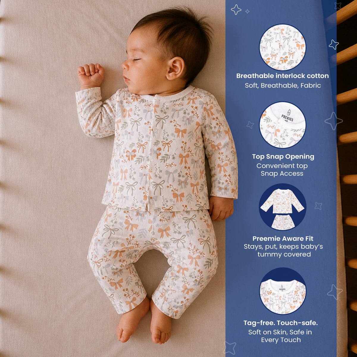PREKIES Set & Suit - Bow Print