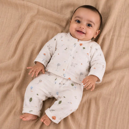 Prekies Muslin Set & Suit Little Explorer With Cycle Print