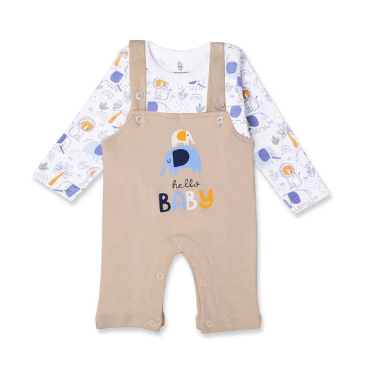 PREKIES Durgee Set - Elephant & Lion Print